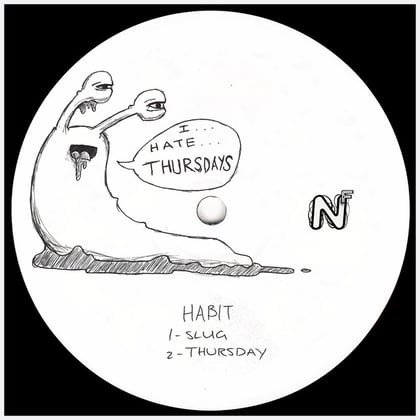 Slug / Thursday album by HABIT - Drum and Bass Cover Art
