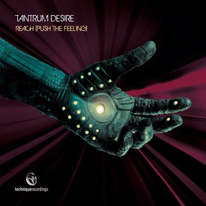 Reach (Push the Feeling) album by Tantrum Desire - Drum and Bass Cover Art