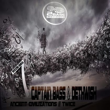 Ancient Civilizations / Twice album by Captain Bass - Drum and Bass Cover Art