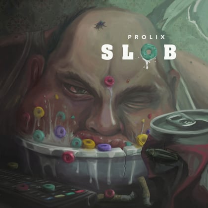 Slob album by InsideInfo & Prolix - Drum and Bass Cover Art