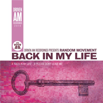 Back In My Life EP album by Random Movement - Drum and Bass Cover Art