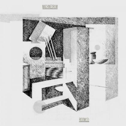 Room(s) album by Machinedrum - Drum and Bass Cover Art