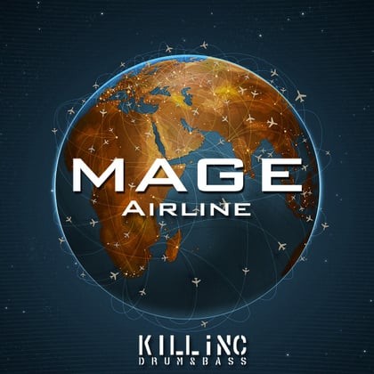 Airline album by Mage - Drum and Bass Cover Art