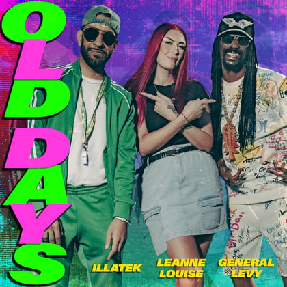 Old Days album by General Levy - Drum and Bass Cover Art