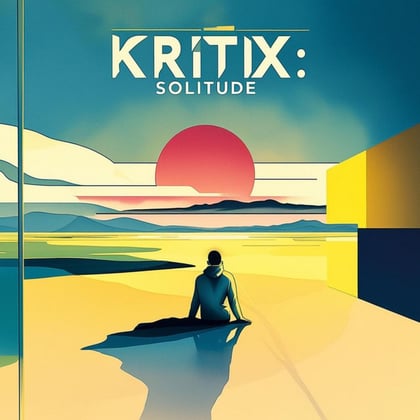 Solitude album by Kritix - Drum and Bass Cover Art