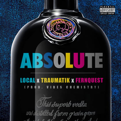 Absolute album by Mr Traumatik, Local & Fernquest - Drum and Bass Cover Art