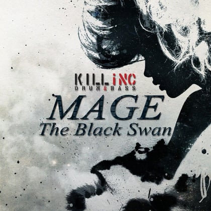 The Black Swan album by Mage - Drum and Bass Cover Art