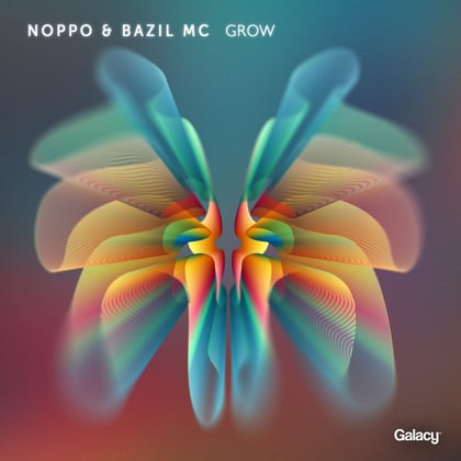 Grow album by Noppo - Drum and Bass Cover Art