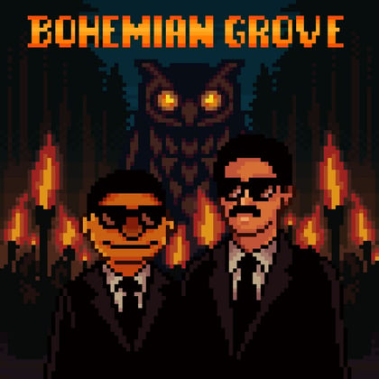 Bohemian Grove album by LMNOP - Drum and Bass Cover Art