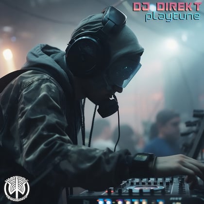 Playtune album by DJ Direkt - Drum and Bass Cover Art