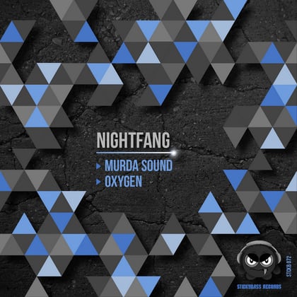 Murda Sound / Oxygen album by Nightfang - Drum and Bass Cover Art