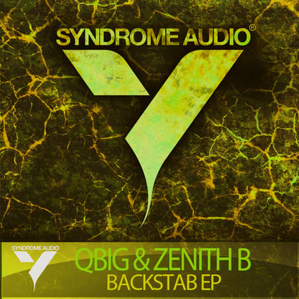 Backstab EP album by QZB - Drum and Bass Cover Art