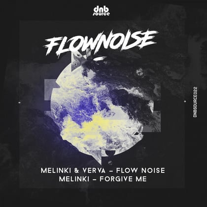 Flow Noise / Forgive Me album by Melinki - Drum and Bass Cover Art