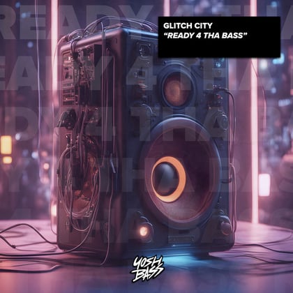 Ready 4 Tha Bass album by Glitch City - Drum and Bass Cover Art