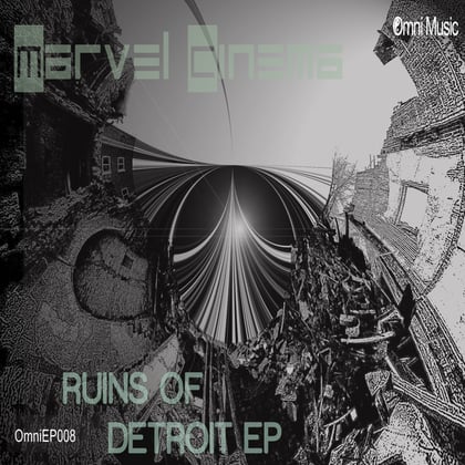 Ruins of Detroit EP album by Marvel Cinema - Drum and Bass Cover Art