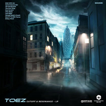 Cutoff & Resonance album by Toez & Mortem - Drum and Bass Cover Art