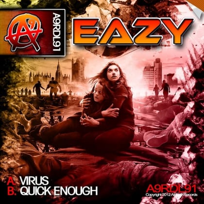 Virus / Quick Enough album by Eazy - Drum and Bass Cover Art