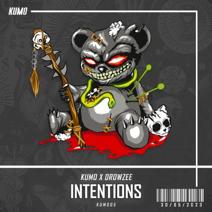 Intentions album by Kumo & Drowzee - Drum and Bass Cover Art