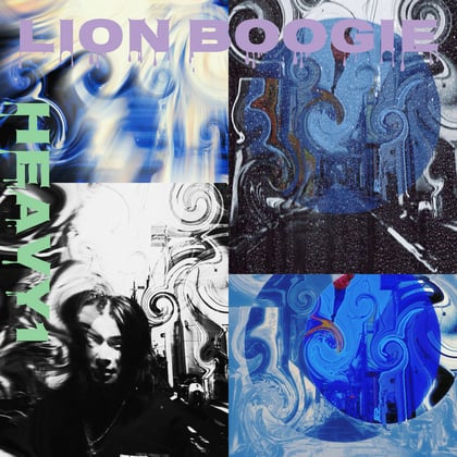 Lion Boogie album by Heavy1 - Drum and Bass Cover Art