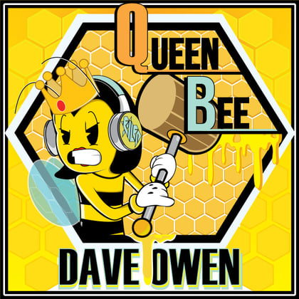 Queen Bee album by Dave Owen - Drum and Bass Cover Art