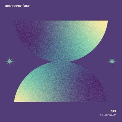 Colours EP album by DT3 - Drum and Bass Cover Art