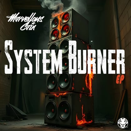 System Burner EP album by Marvellous Cain - Drum and Bass Cover Art