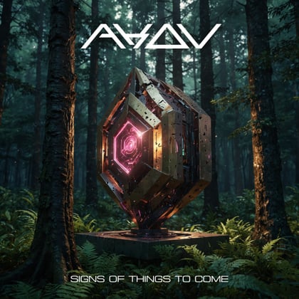 Signs Of Things To Come album by AKOV - Drum and Bass Cover Art