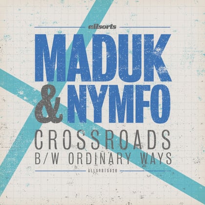 Crossroads / Ordinary Ways album by Delta Heavy, Maduk & Nymfo - Drum and Bass Cover Art