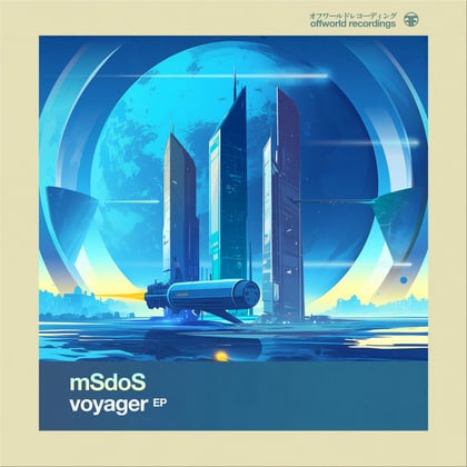 Voyager EP album by MSDOS - Drum and Bass Cover Art