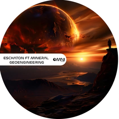 Geoengineering album by Eschaton - Drum and Bass Cover Art