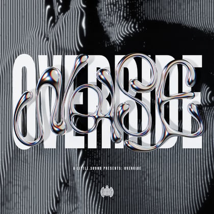 Override album by A Little Sound - Drum and Bass Cover Art