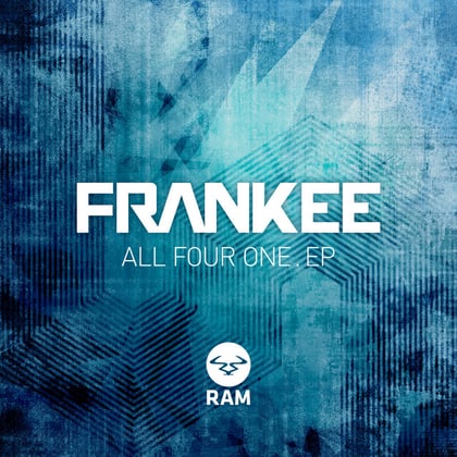 All Four One EP album by Frankee - Drum and Bass Cover Art