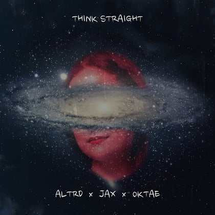 Think Straight album by Maykors, Altrd, Oktae & JAX - Drum and Bass Cover Art