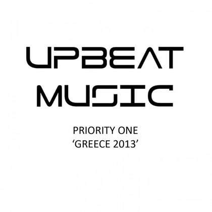Greece 2013 album by Priority One - Drum and Bass Cover Art