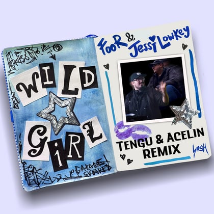 Wild Girl (Tengu & Acelin Remix) album by Tengu, FooR, Jessi Lowkey & Acelin - Drum and Bass Cover Art