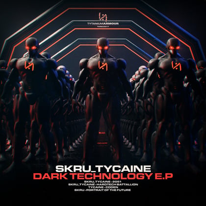 Dark Technology E.P album by Skru - Drum and Bass Cover Art