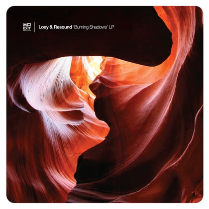 Burning Shadows album by Loxy - Drum and Bass Cover Art