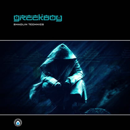 Shaolin Technics album by Greekboy - Drum and Bass Cover Art