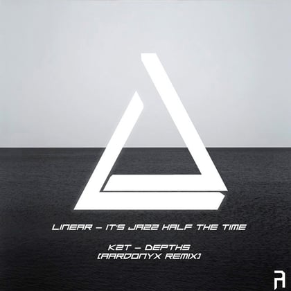 It's Jazz Half The Time / Depths (Aardonyx Remix) album by Linear - Drum and Bass Cover Art
