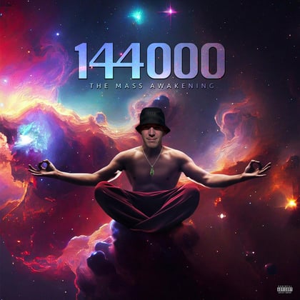 144,000 album by Mr Traumatik - Drum and Bass Cover Art