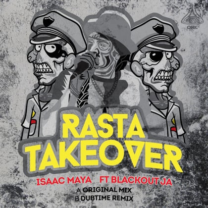 Rasta Take Over album by Isaac Maya - Drum and Bass Cover Art