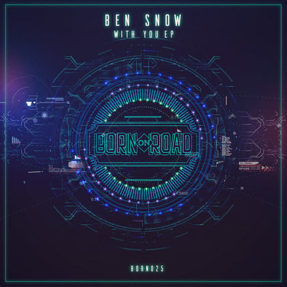 With You album by Ben Snow & David Boomah - Drum and Bass Cover Art