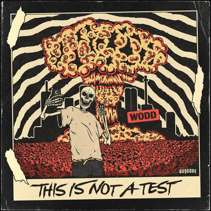 This Is Not A Test album by Dirtyphonics & Wodd - Drum and Bass Cover Art