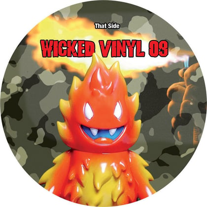 WickedVinyl09 album by Wickedsquad - Drum and Bass Cover Art