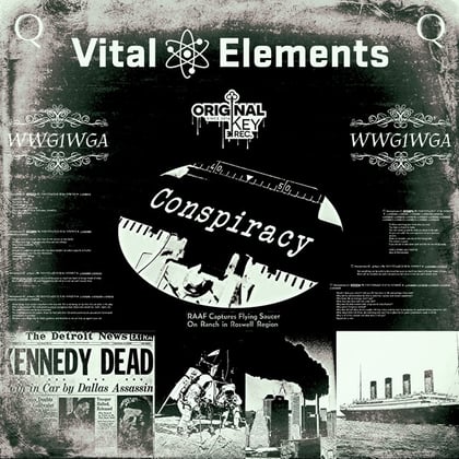 Conspiracy album by Vital Elements - Drum and Bass Cover Art