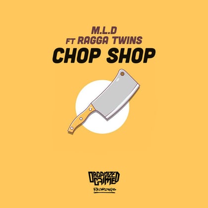Chop Shop album by M.L.D & Ragga Twins - Drum and Bass Cover Art