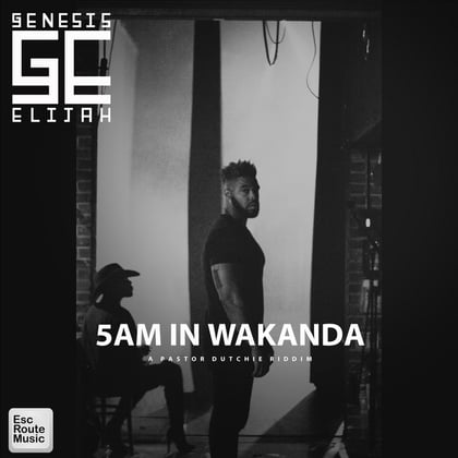 5AM In Wakanda album by Conrad Subs & Genesis Elijah - Drum and Bass Cover Art