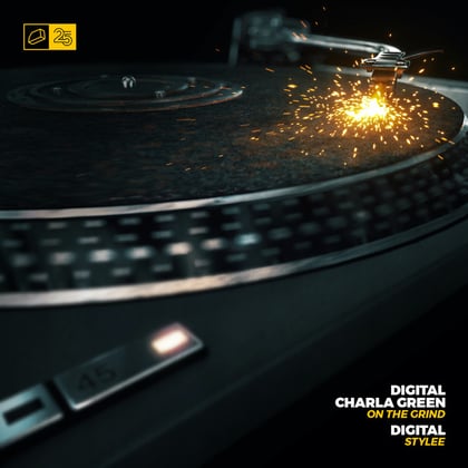 On the Grind / Stylee album by Charla Green - Drum and Bass Cover Art