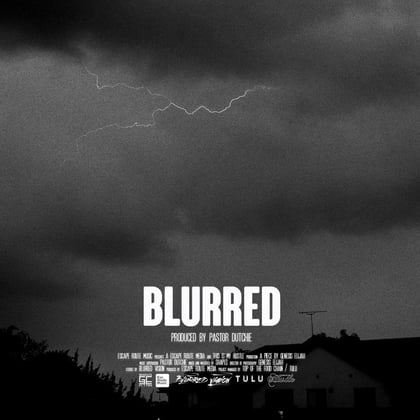 Blurred album by Conrad Subs & Genesis Elijah - Drum and Bass Cover Art
