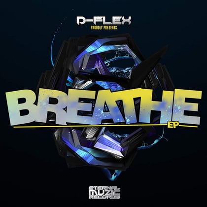Breathe EP album by D-Flex - Drum and Bass Cover Art